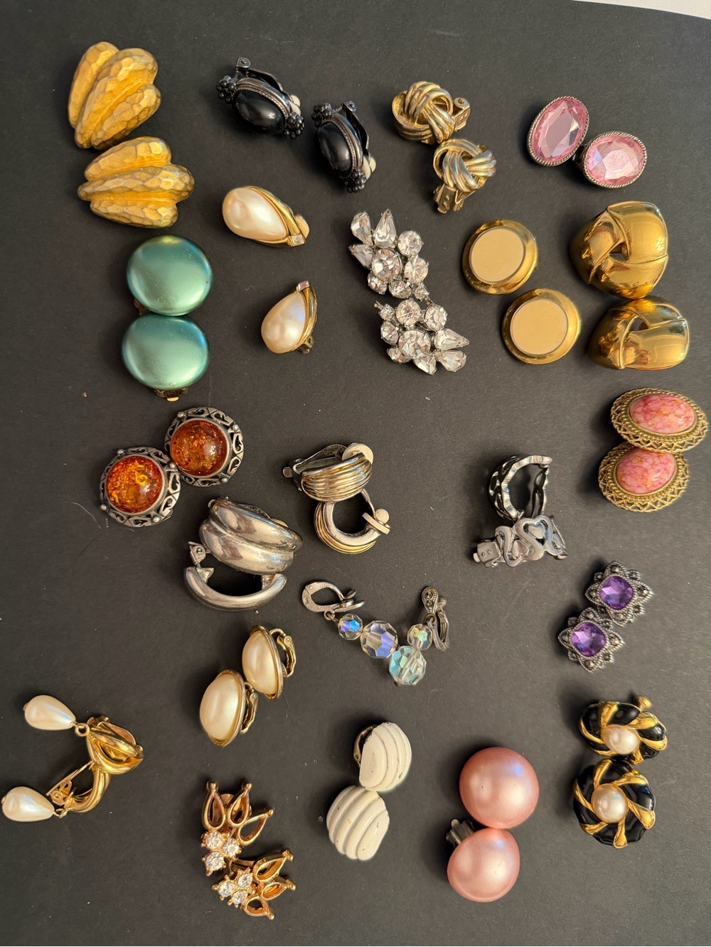 Vintage Earring Lot - Some Napier and Monet!